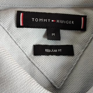 Camisa Polo Tommy Hilfiger Azul Claro Talla M