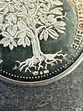Moneda Plata Alemania .999 8,46g Fallerleben