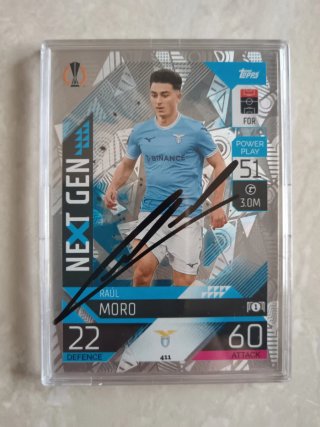 Raúl Moro firmado