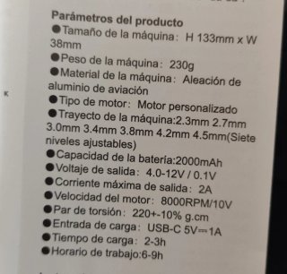 Máquina Tatuar Stroke Regulable(Totalmente Nueva)