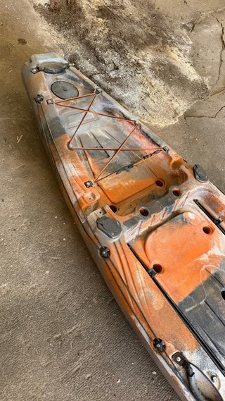 Kayak Galaxy Kayaks Explora FX con pedales