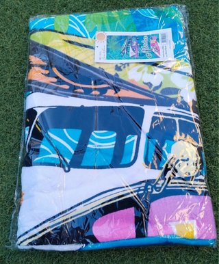 Toalla Playa Coche Vans Surf 90x170cm Nueva