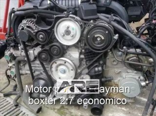 Motor porsche cayman boxter 2.7 economico r_40816