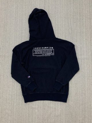 Sudadera Champion Vintage Negra