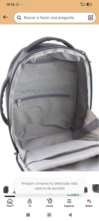 Mochila Antirrobo Vogart Defender Negra
