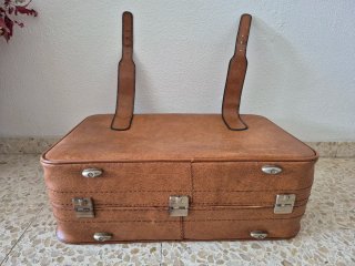 Maleta vintage de piel