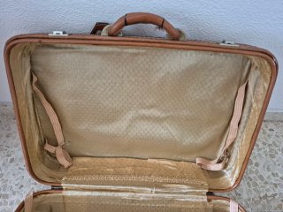 Maleta vintage de piel