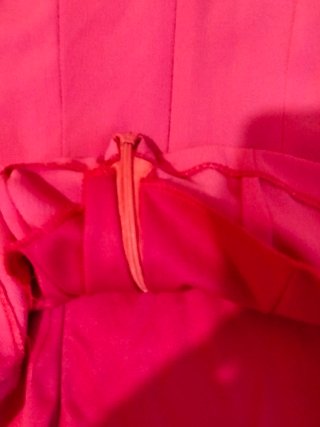 Camisa rosa con volantes