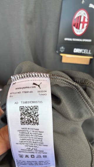 Maglia Puma RE:FIBRE XL Grigio Verde