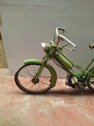 Ciclomotor Peugeot Vintage Verde