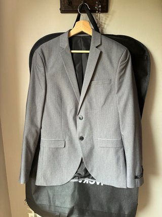 Traje Jack & Jones Talla 46 gris