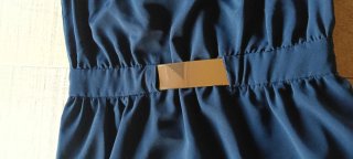 Vestido azul Zara