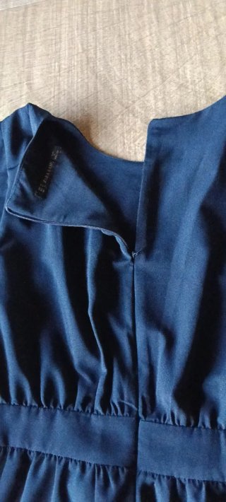 Vestido azul Zara