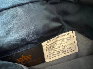 Chaqueta Bomber Alpha Industries Ma1 Made in Usa