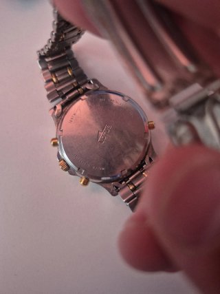 Reloj Lotus Cronógrafo Dorado y Plateado