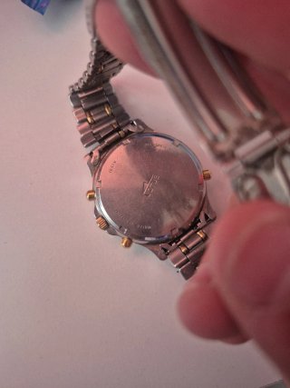 Reloj Lotus Cronógrafo Dorado y Plateado