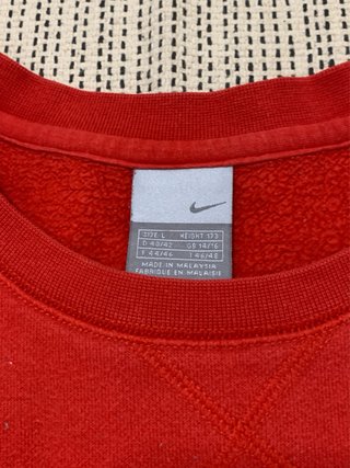 Sudadera Nike Vintage Roja