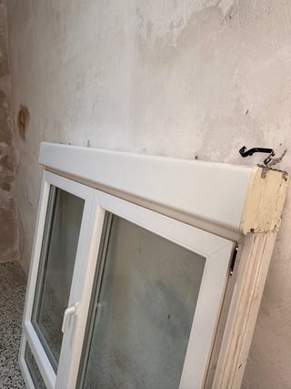 Ventana 162x168 cm de PVC Oscilobatiente