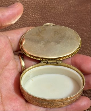 Pastillero antiguo Micro mosaico