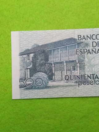 Billete 500 Pesetas Banco de España 1979 serie v