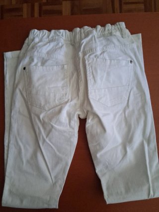 Pantalón Kiabi Talla S Blanco