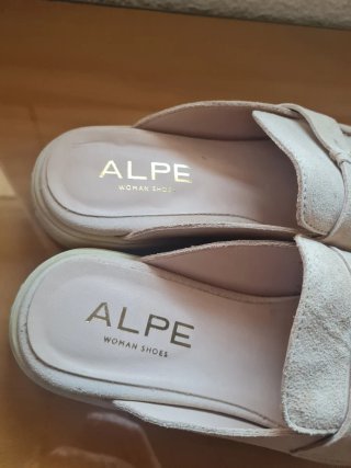 Mocasines ALPE Beige con candado