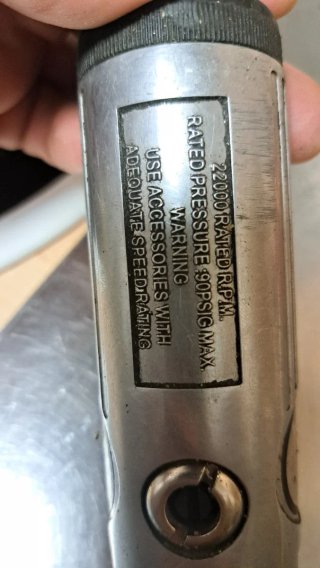 Amoladora Recta Neumática WÄHLEN