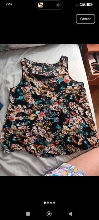 Conjunto Falda Pantalón y Camiseta Tirantes Estamp