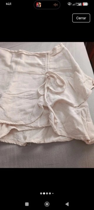Conjunto Falda Pantalón y Camiseta Tirantes Estamp