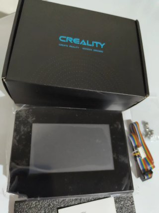 Pantalla Creality Táctil Negra