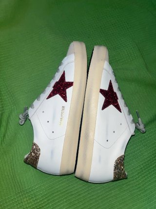 Golden Goose Superstar Rojo Blanco