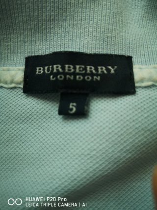 Polo Burberry Hombre Azul, 56 cm de sisa a sisa