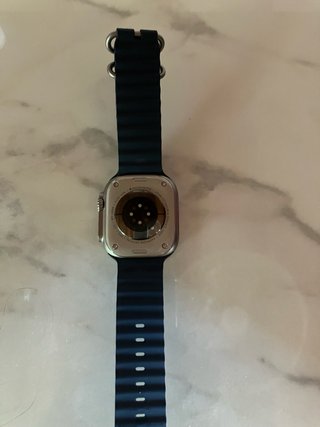 Apple Watch Ultra Argento/Blu Marina