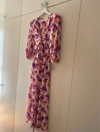 Vestido fiesta buganvilla talla única