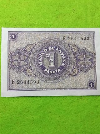 Billete 1 Peseta Banco de España 1937 excelente es