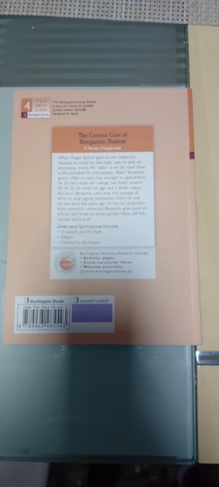 Libro benjamin button en ingles