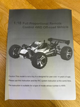 Coche teledirigido RC Powersport