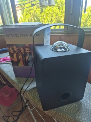 Altavoz Envivo con luces y micro