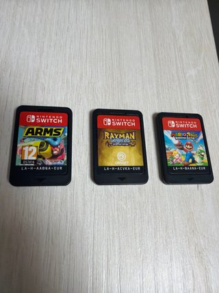 Pack 3 Juegos: ARMS, Rayman Legends, Mario+Rabidds
