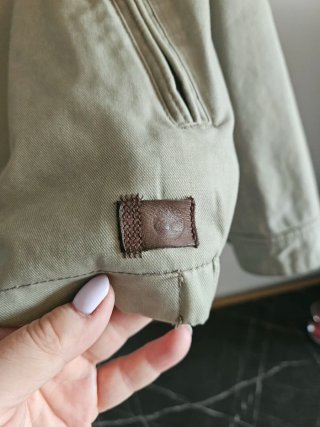 Timberland Vintage Waterproof Bomber – Beige Khaki