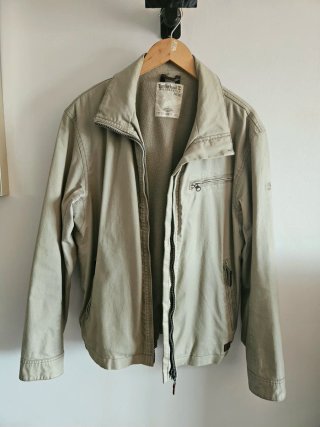 Timberland Vintage Waterproof Bomber – Beige Khaki