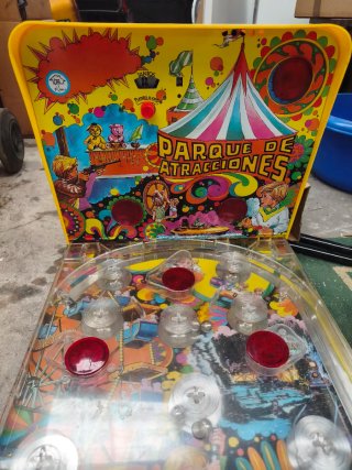 Pinball Flipper Rima Parque de Atracciones años 70