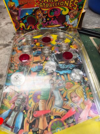 Pinball Flipper Rima Parque de Atracciones años 70
