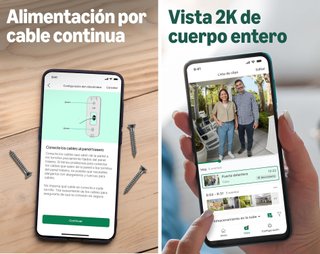 Videotimbre Blink cableado 2K+ negro
