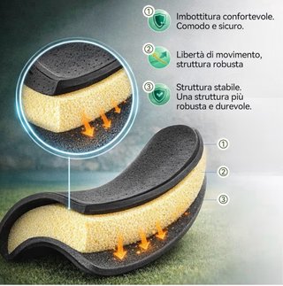 Set 4 parastinchi bambini 6-10 anni