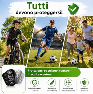 Set 4 parastinchi bambini 6-10 anni