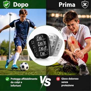 Set 4 parastinchi bambini 6-10 anni