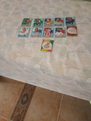Cromos de fútbol