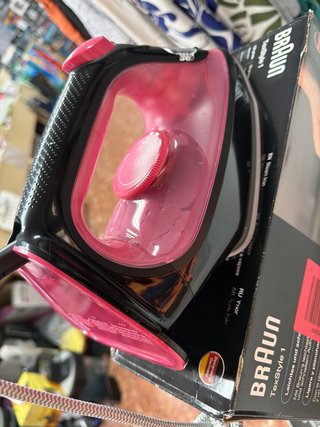 Braun TexStyle 1 Plancha Vapor Rosa