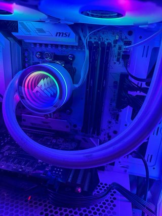 Torre PC Gamer Blanca RGB